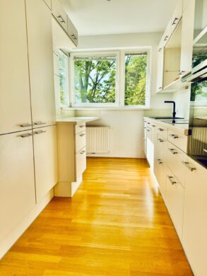 Küche - Wohnung mit Grünblick