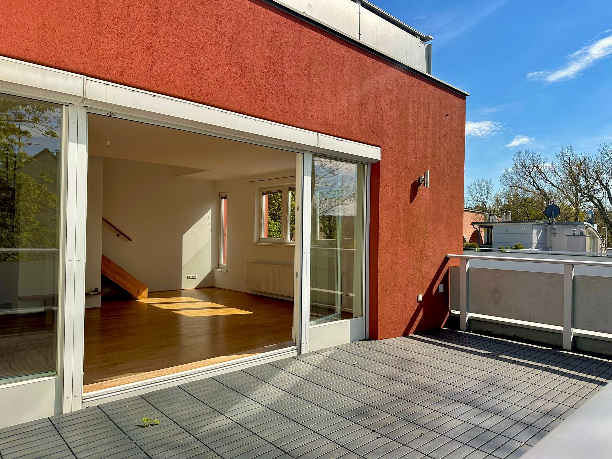 Terrasse - Wohnung mit Grünblick