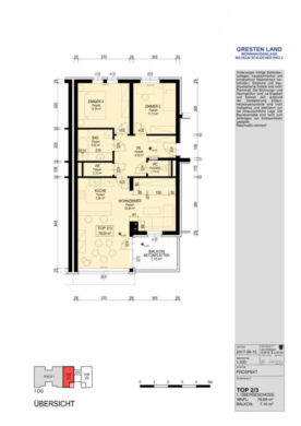 Grundriss - Geförderte Traumwohnung