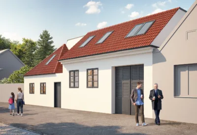 Visualisierung Straßenansicht