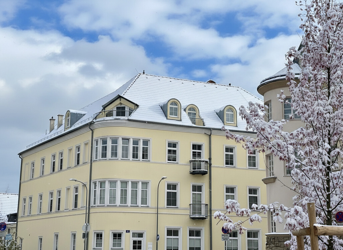 Hausansicht_KI unterstützt - Gemütliches Zuhause