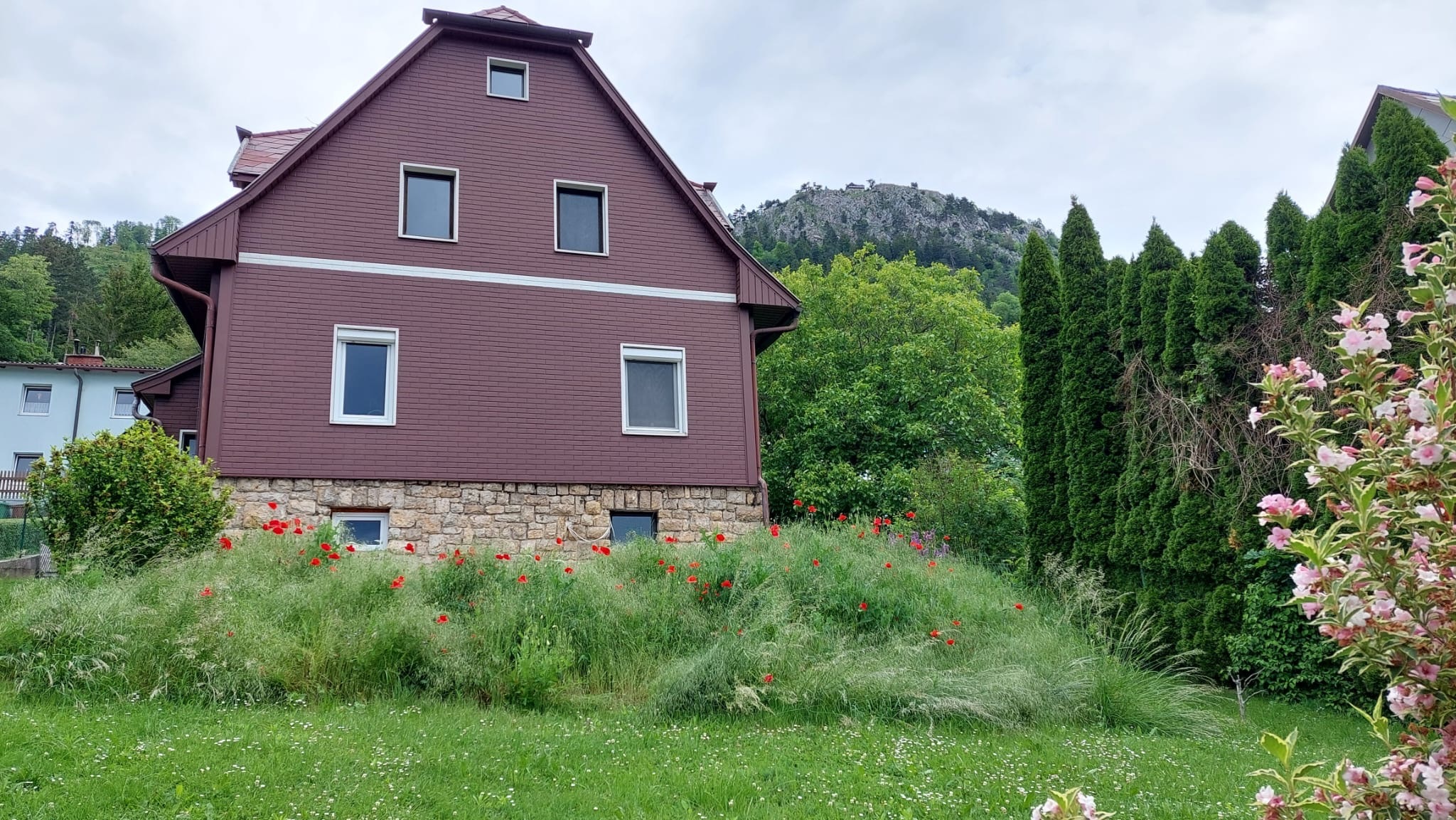 Außenansicht Wohnhaus - Bergrefugium