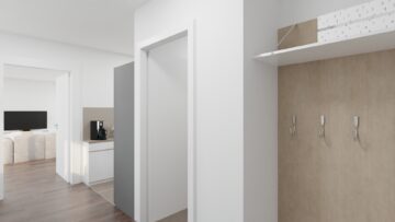 Visualisierung Vorraum - Modern Living