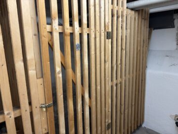 Kellerabteil - Charmante DG-Wohnung