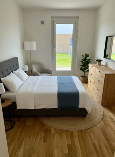 Beispiel-Einrichtung Zimmer 2 (KI-generiert)
