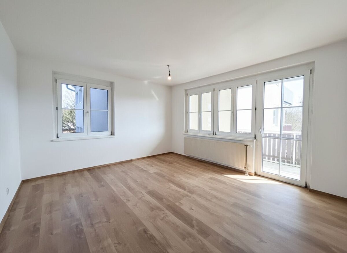 Wohnzimmer - Geförderter Familientraum