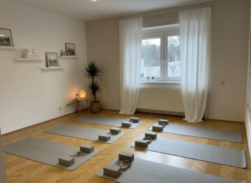 Beispiel - Yogastudio KI-generiert - Neustart – Selbstständigkeit