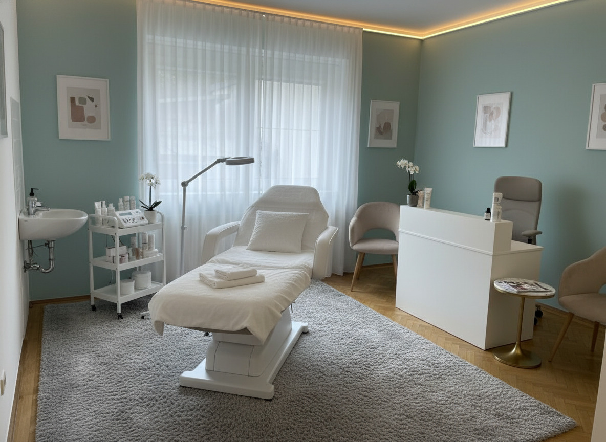 Beispiel Schönheitsstudio - KI generiert - Neustart – Selbstständigkeit