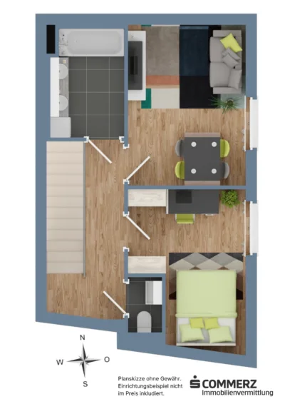 Plan Top 5 Dachgeschoss