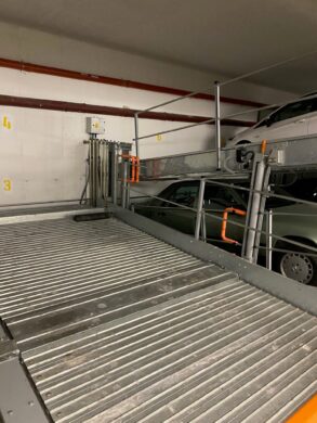 Stapelparker in der Tiefgarage, 1230 Wien, Tiefgaragenstellplatz