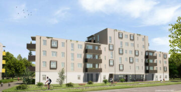 Visualisierung Außenansicht - Gemütlich & zentral