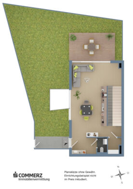 Plan Top 3 Erdgeschoss