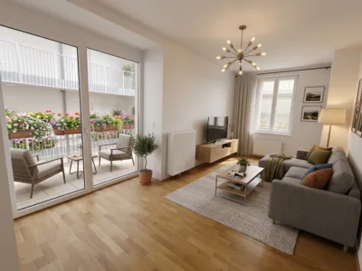 Geräumige 3-Zimmer-Wohnung mit Balkon, 2700 Wiener Neustadt, Wohnung