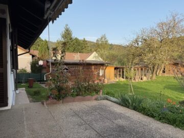 Terrasse - Charmanter Bungalow mit Pool