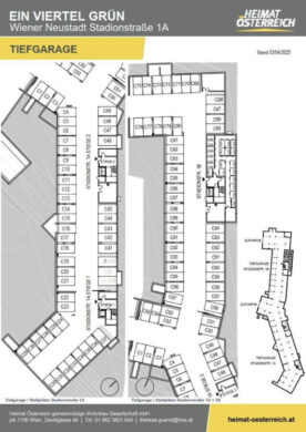 Plan Tiefgarage - Moderne Traumwohnung