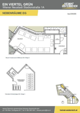 Plan Nebenräume - Moderne Traumwohnung